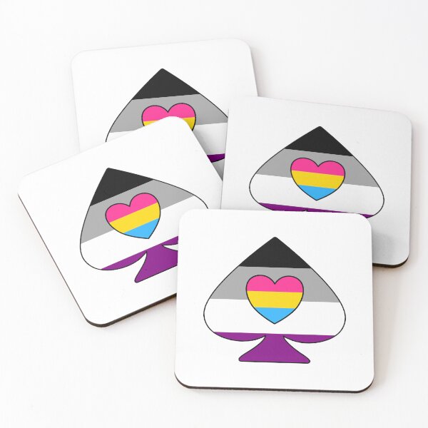 Item preview, Asexual Panromantic Ace designed and sold by Inspirationmotivation.
