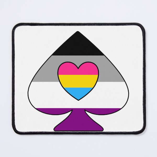 Item preview, Asexual Panromantic Ace designed and sold by Inspirationmotivation.