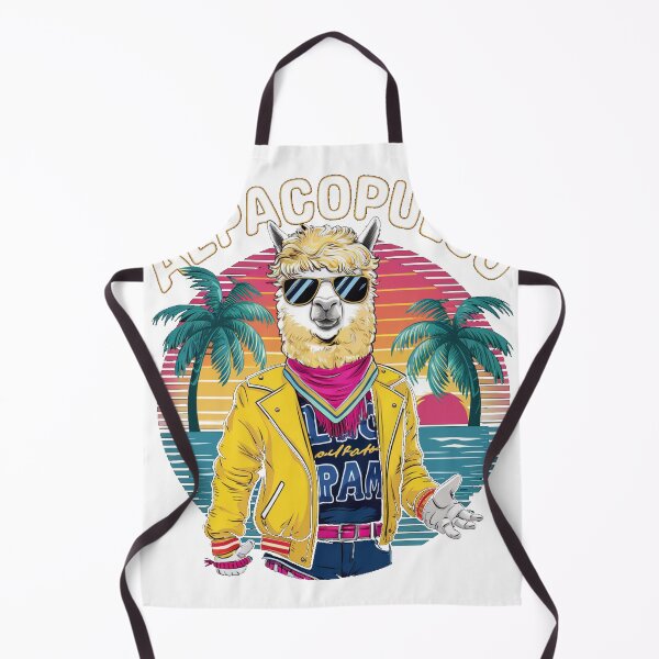 Item preview, Alpacopulco a stunning graphic with alpaca in 80' style designed and sold by KrissGraphShop.