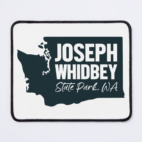 Item preview, Joseph Whidbey State Park Washington Map designed and sold by bivenart.