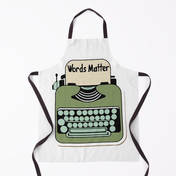 Item preview, Vintage Typewriter 'Words Matter' Retro Design designed and sold by NiftyWrx.
