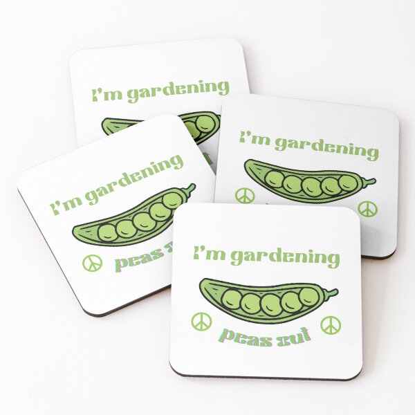 Item preview, I'm gardening, peas out designed and sold by IFarty.