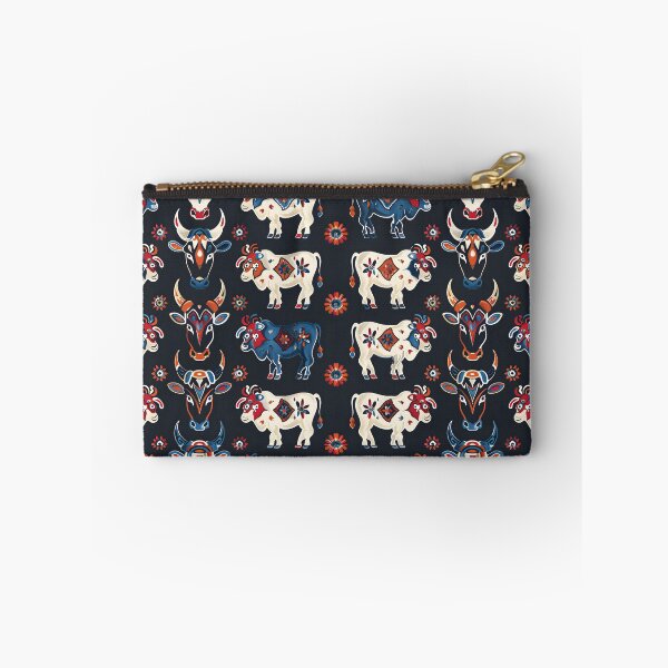 Item preview, Ethnic cows and bulls designed and sold by Folksy Living.