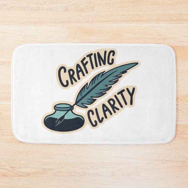 Item preview, Crafting Clarity Quill & Inkwell Design designed and sold by NiftyWrx.