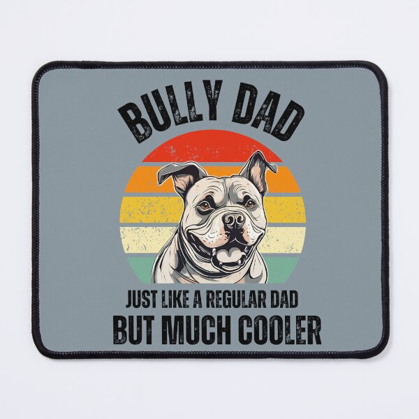 Item preview, Bully Dad Funny Pitbull Retro Sunset  designed and sold by MomentumCloset.