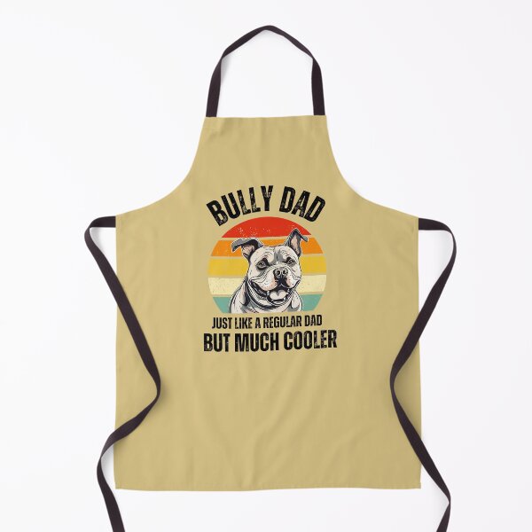 Item preview, Bully Dad Funny Pitbull Retro Sunset designed and sold by MomentumCloset.