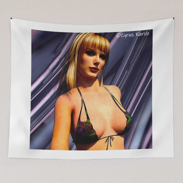 Item preview, A Painting of Taylor Swift Illustrating Her Song "How Did It End?" designed and sold by Cyrus777.