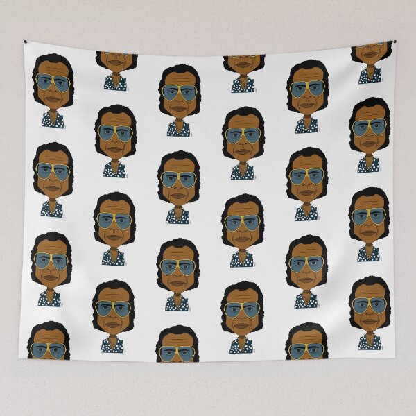 Item preview, Cartoon portrait of Miles with aviator glasses designed and sold by Eric Sintès.
