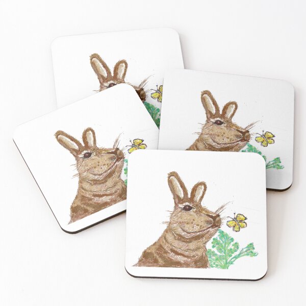 Item preview, A rabbit with a Butterfly  designed and sold by PassionArt69.