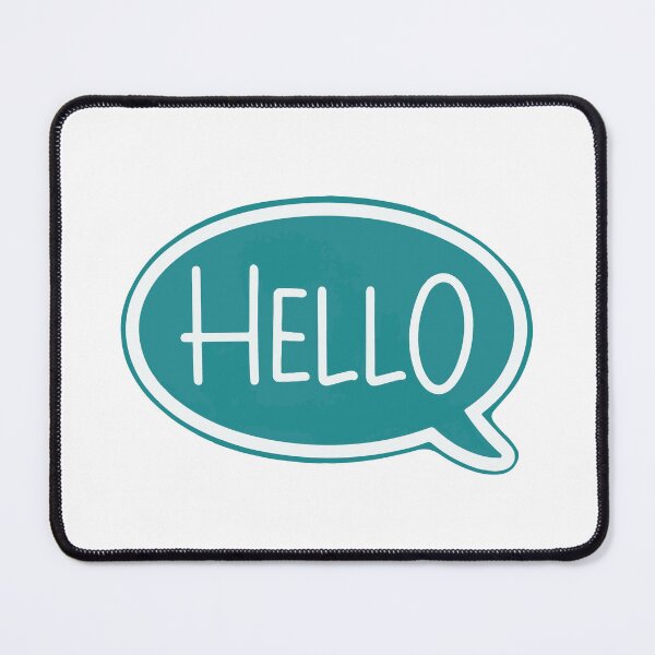 Item preview, Multilingual Greeting Speech Bubble designed and sold by NiftyWrx.