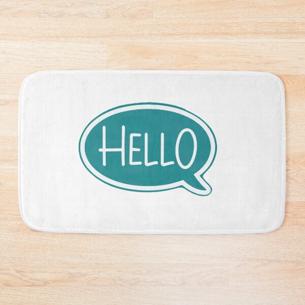 Item preview, Multilingual Greeting Speech Bubble designed and sold by NiftyWrx.