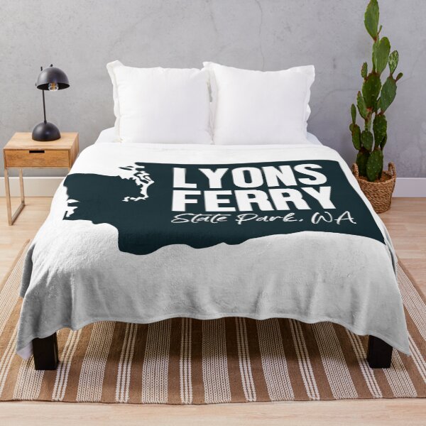 Item preview, Lyons Ferry State Park Washington Map designed and sold by bivenart.