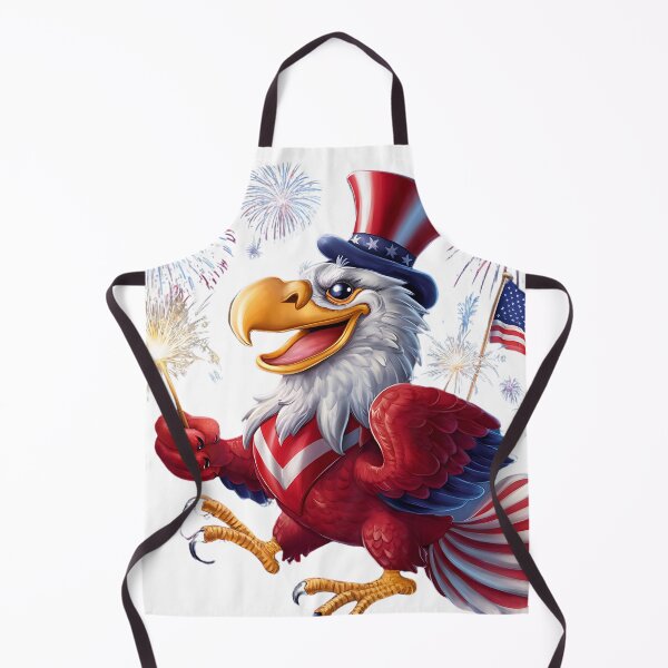 Item preview, Happy 4th of July Eagle Paint Art 3D Model designed and sold by Charlygood.