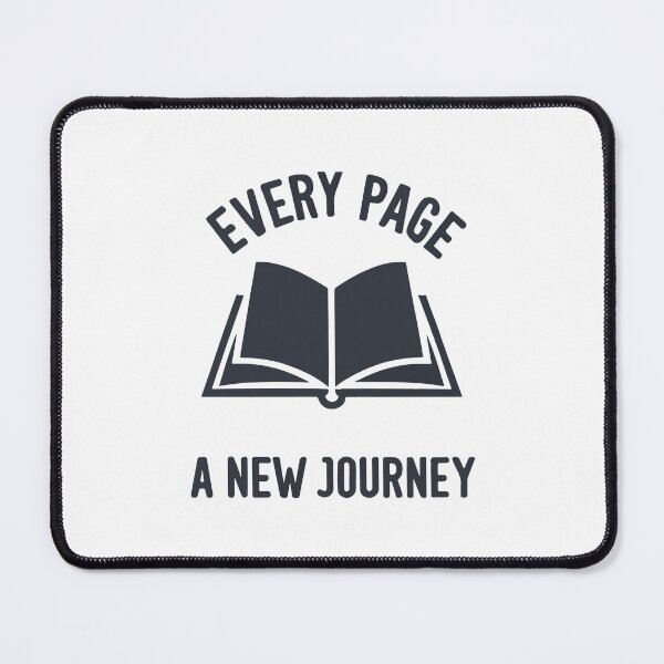 Item preview, Every Page a New Journey - Elegant Book Design designed and sold by NiftyWrx.