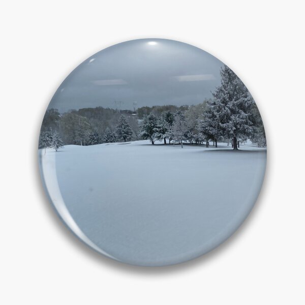 Item preview, Snow Cover on a Golf Course designed and sold by TabethaMorgan.