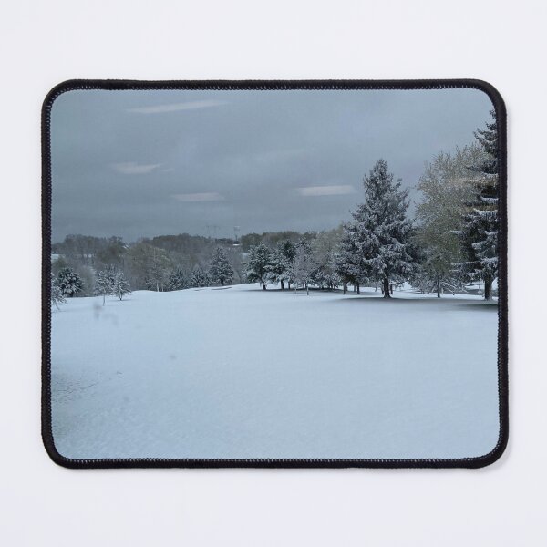 Item preview, Snow Cover on a Golf Course designed and sold by TabethaMorgan.