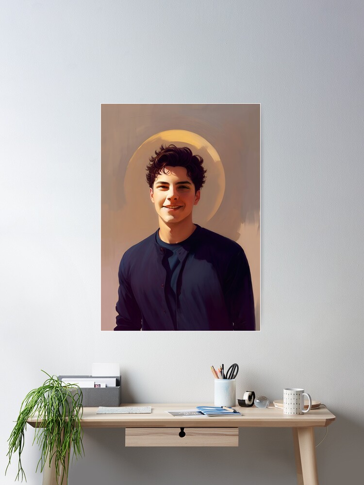Thumbnail 2 of 3, Poster, Blessed Carlo Acutis, Millennial Saint (soon to be) designed and sold by Varnachitra.