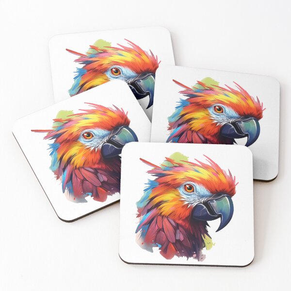 Item preview, One two three parrot is watching designed and sold by Gadet100.