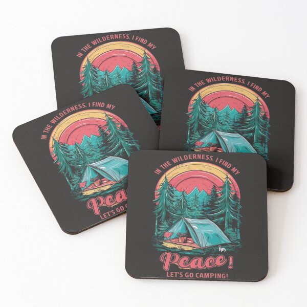 Item preview, Wilderness Peaceful Camping Scene Design designed and sold by DesigntshirtWB.