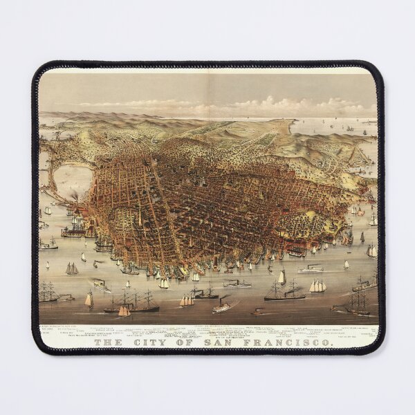Item preview, San Francisco, California (1878) designed and sold by allhistory.