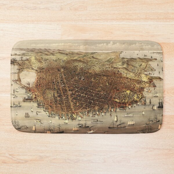 Item preview, San Francisco, California (1878) designed and sold by allhistory.