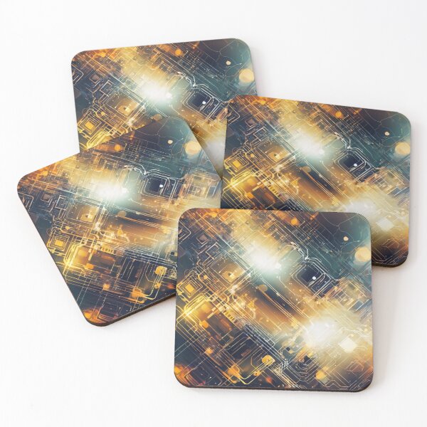 Item preview, An integrated circuit with a ray of light emanating from inside designed and sold by artistry2024.
