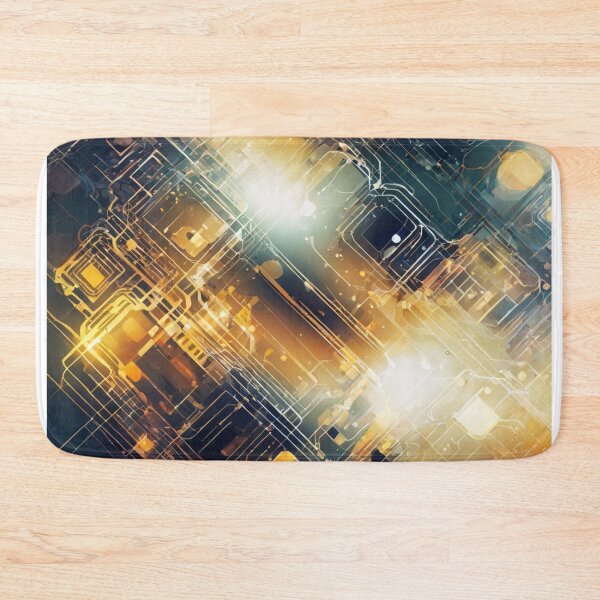 Item preview, An integrated circuit with a ray of light emanating from inside designed and sold by artistry2024.
