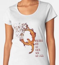 QAnon Storm The Great Awakening WWG1WGA by Scralandore Women's Premium T-Shirt