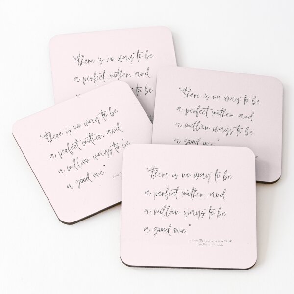Item preview, A Quote about Mothers from "For the Love of a Child" by Erma Bombeck designed and sold by Poemit.