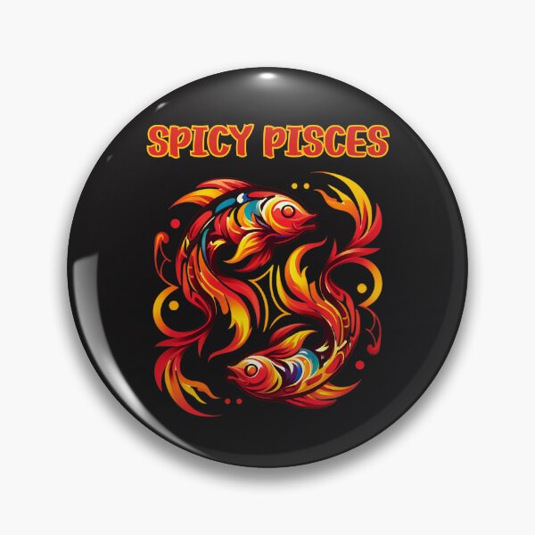 Item preview, Vibrant Spicy Pisces: Zodiac Fish Art  designed and sold by elynne9.