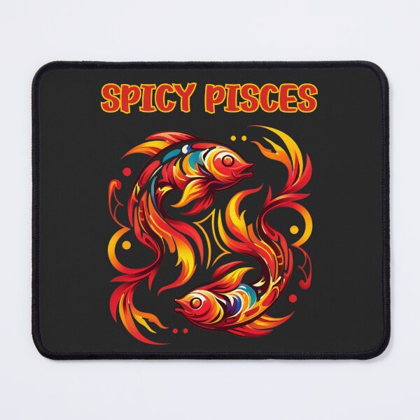 Item preview, Vibrant Spicy Pisces: Zodiac Fish Art designed and sold by elynne9.