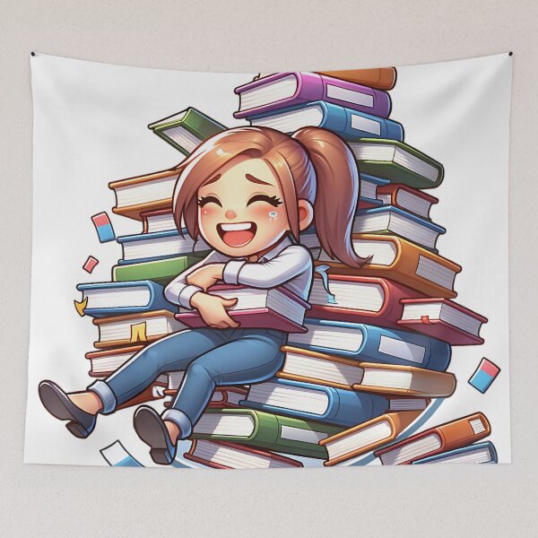 Item preview, You can never have enough books! designed and sold by joystreethouse.
