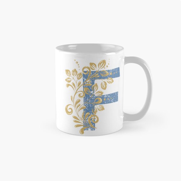 Item preview, F - Vintage Floral Initial Letter designed and sold by Deepness2023.