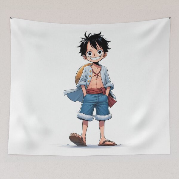 Item preview, one piece luffy  designed and sold by Gambajita.
