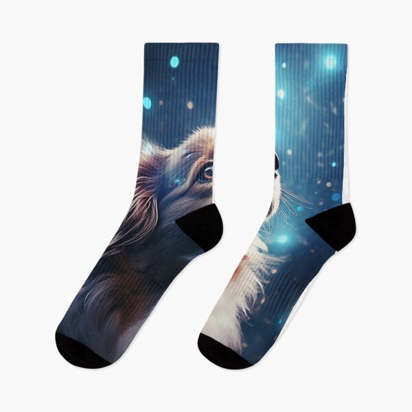 Item preview, Mystical Radiance: A Quasar Sparkle Beyond the Horizon of Understanding in the Halcyon Days of a Dog's Life designed and sold by Christian Weiss.