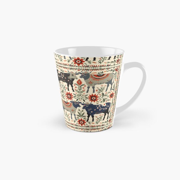 Vista previa del artículo con la obra «Vacas populares felices », diseñado y vendido por Folksy Living.