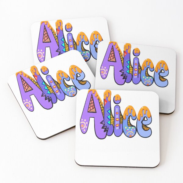 Item preview, Alice personalized custom name gift for girls named Alice The top 10 best Personalized Custom Name gift ideas for Alice designed and sold by Artonmytee.