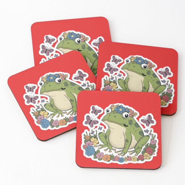 Item preview, Water Colour Frog illustration designed and sold by ZooStateofMind.