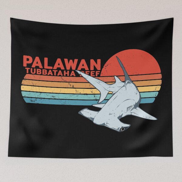 Item preview, Palawan Hammerhead Shark designed and sold by NicGrayGraphic.