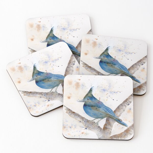 Item preview, Steller's Jay designed and sold by Diane Hall Watercolors.