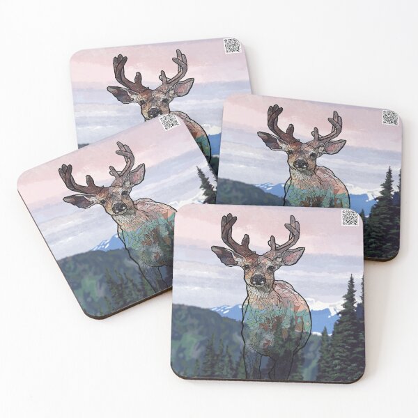 Item preview, Triangle Black-tailed Deer designed and sold by EpicWhizz.