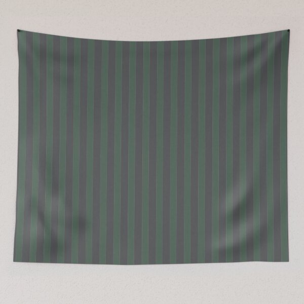 Item preview, Billiard Green and Gray Stripes designed and sold by TraditionalCA.