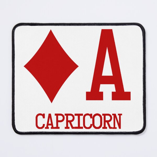 Item preview, Ace Card Capricorn designed and sold by ZodiacSyndicate.