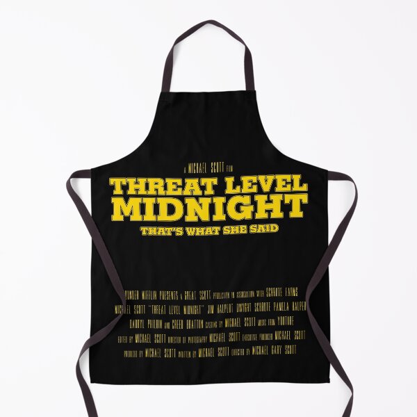 Item preview, Threat Level Midnight 1 designed and sold by AspectsOfDreams.