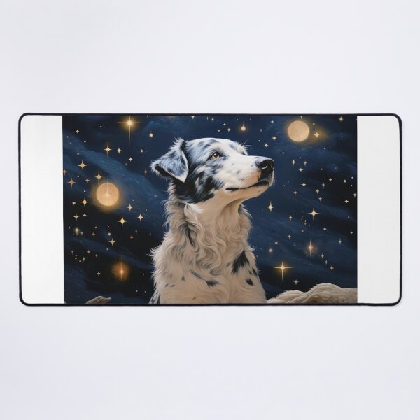 Item preview, Stargazing Pup: Night Sky Wonder designed and sold by Christian Weiss.