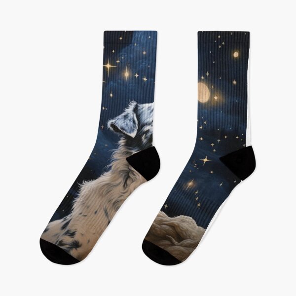 Item preview, Stargazing Pup: Night Sky Wonder designed and sold by Christian Weiss.