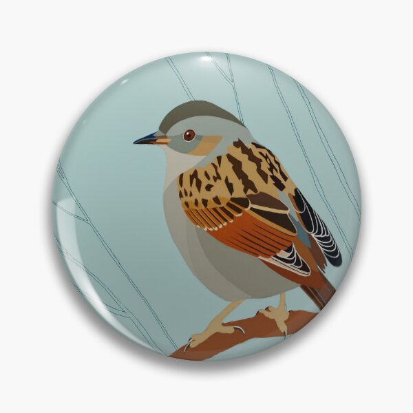 Item preview, Dunnock digital drawing for charity designed and sold by JayTCee.
