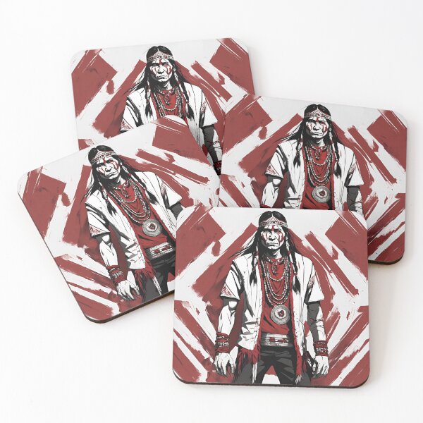 Item preview, Warrior Spirit: Native American Ancestry Art Print designed and sold by MiszungART.