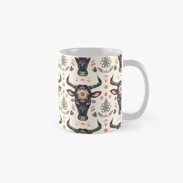 Vista previa del artículo con la obra « vacas serias», diseñado y vendido por Folksy Living.