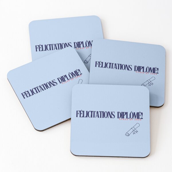 Item preview, Class of 2024 Congrats in French  designed and sold by GlobalCurator.